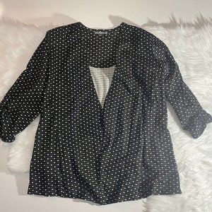 Tart Plus Size Polka Dot Blazer
